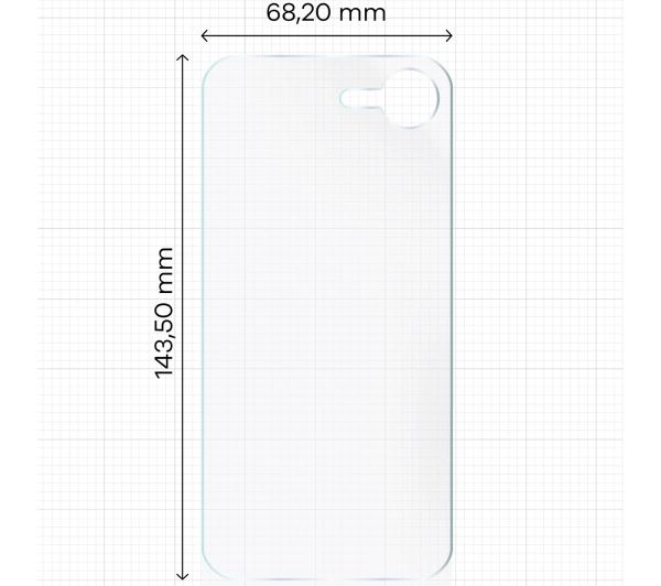 Bizon na tył Hydrogel Back do iPhone 16e 1 sztuka