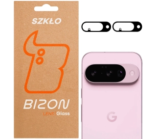 Bizon na aparat Silk Lens do Google Pixel 10 czarny 2 sztuki