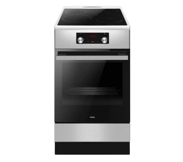 Kuchnie - Amica 58IES2.322HTa(Xv) SoftSteam Termoobieg Grill Pizza