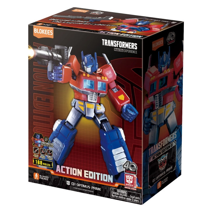 Model do składania Blokees Transformers Action Edition - Optimus Prime