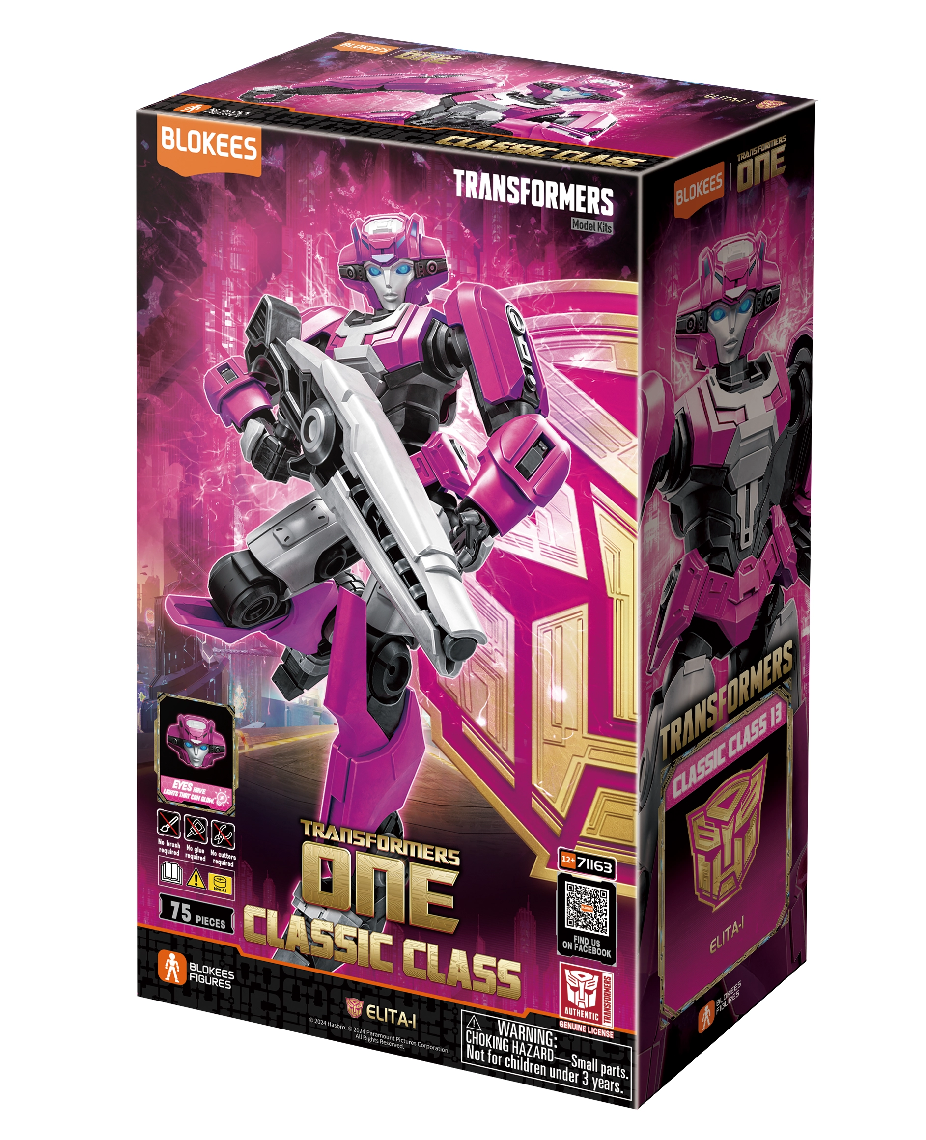 Model do składania Blokees Transformers One Classic Class - Elita-1