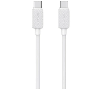 Kabel USAMS KY Series 60W USB-C do USB-C 1m Biały