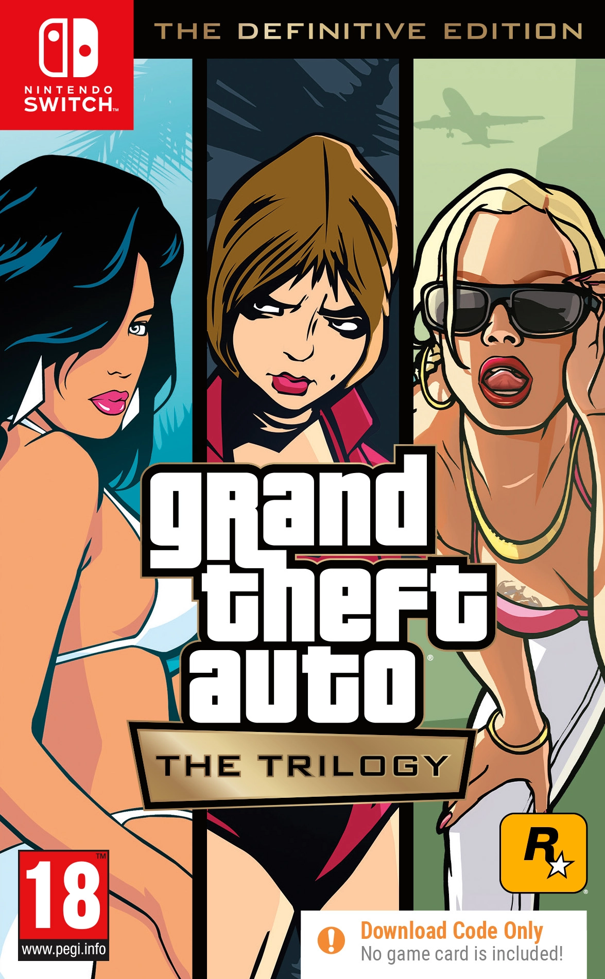 Grand Theft Auto: The Trilogy The Definitive Edition Gra na Nintendo Switch