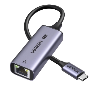 Adapter UGREEN CM648 USB-C do RJ45 2.5G Szary