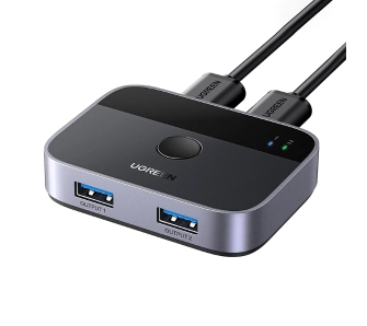 Switch UGREEN CM757 Szary