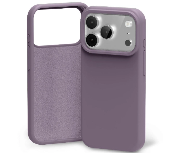Etui MERCURY Silicone do Apple iPhone 17 Pro Max Fioletowy