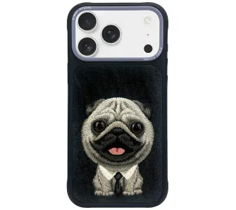 Etui Nimmy Big Eyed Pet 2.0 Dog do iPhone 17 Pro Czarny