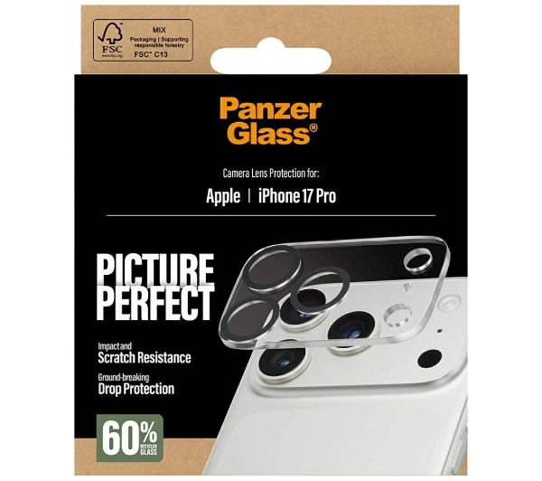 PanzerGlass PicturePerfect do iPhone 17 Pro