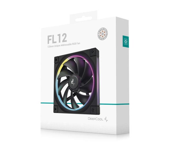 DeepCool FL12 RGB 120mm Czarny
