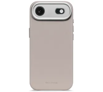 Etui Decoded Leather Backover MagSafe do iPhone Air Beżowy