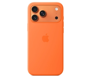 Apple silikonowe z MagSafe do iPhone 17 Pro Max Pomarańczowy