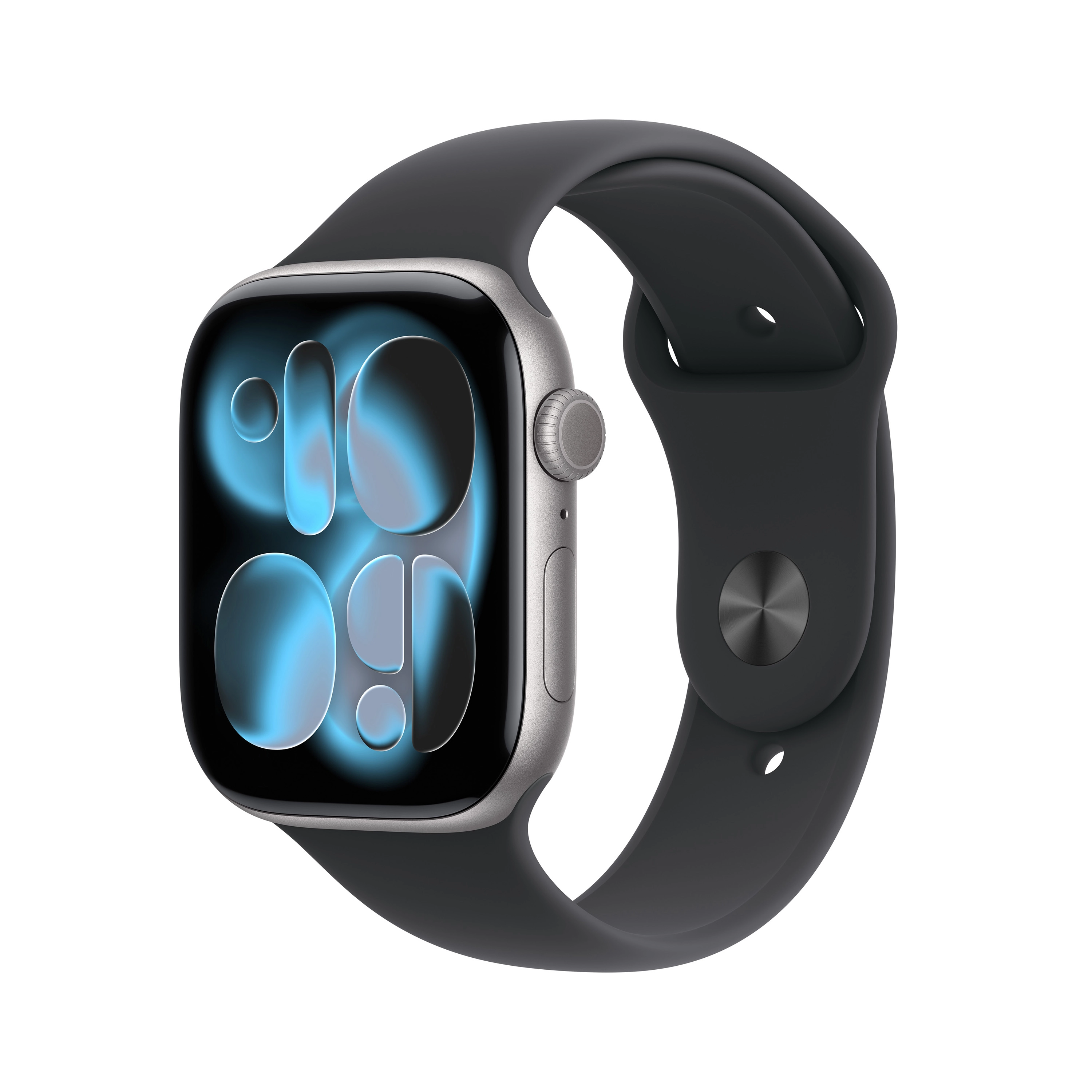 Apple Watch Series 11 GPS + Cellular 46mm z aluminium Gwiezdna szarość Pasek sportowy Czarny M/L