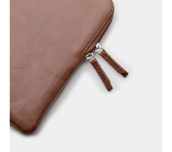 Trunk Leather Sleeve MacBook Pro 14" Brązowy