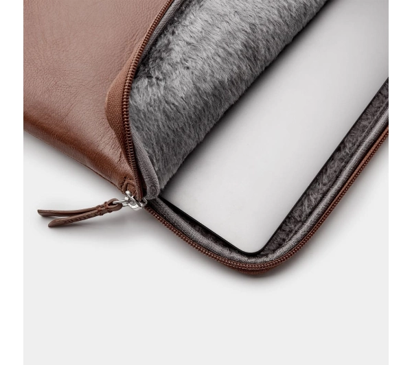 Trunk Leather Sleeve MacBook Pro 14" Brązowy