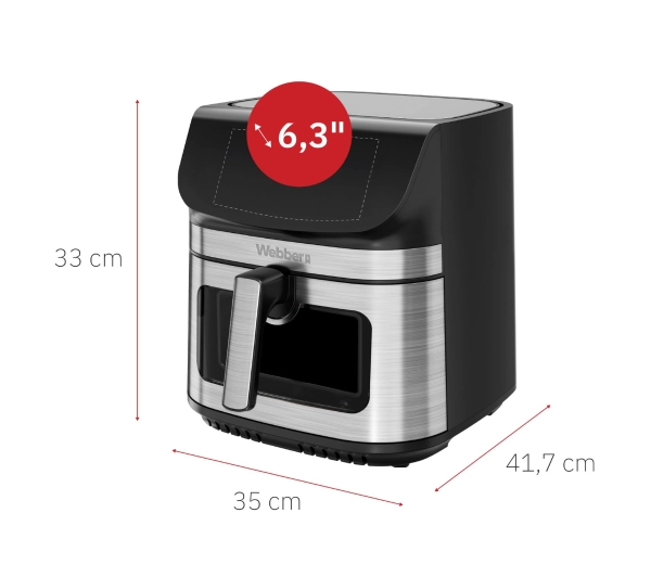 Webber AF801 2200W 8,8l - Kup na Raty - RRSO 0%