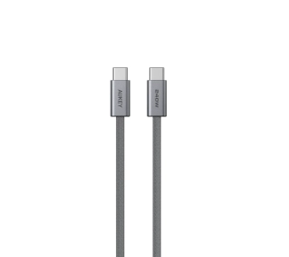 Aukey CB-DCC242 USB-C 1,8m 240W Grafitowy