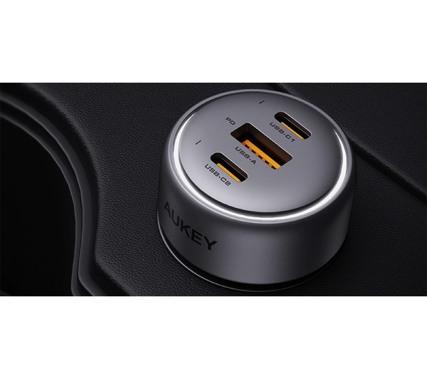 Aukey Pathfinder PD CC-P3 2xUSB-C 1xUSB 100W - ⚡ EURO HIT CENOWY! ⚡