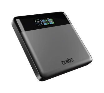 Powerbank SBS TEBBTFT20000PD100K 20000mAh PD 100W Slim Czarny
