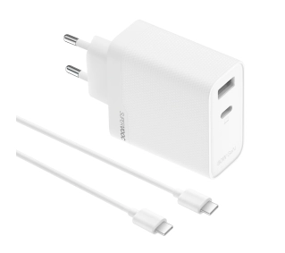 realme SuperVOOC 80W Dual Ports Biały + kabel USB-C