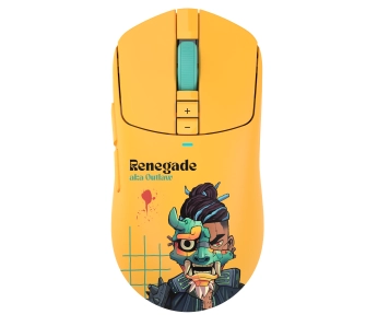 Myszka gamingowa A4tech Bloody R72 Ultra Duo Renegade Sunset Żółty