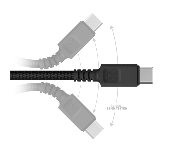 Xtorm Next Gen USB-C do USB-C PD Ultra 240W 3m Czarny