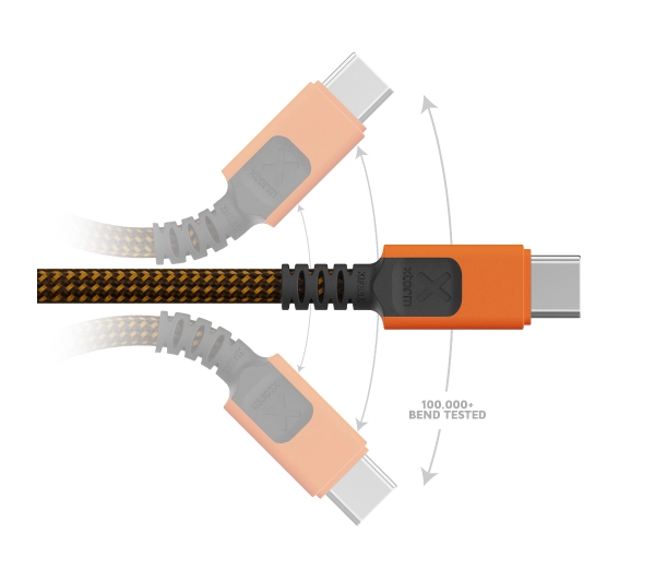 Xtorm Xtreme USB do USB-C 1,5m Brązowy