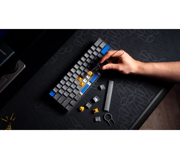 Endorfy Thock V2 Compact Wireless Gateron Yellow Szary