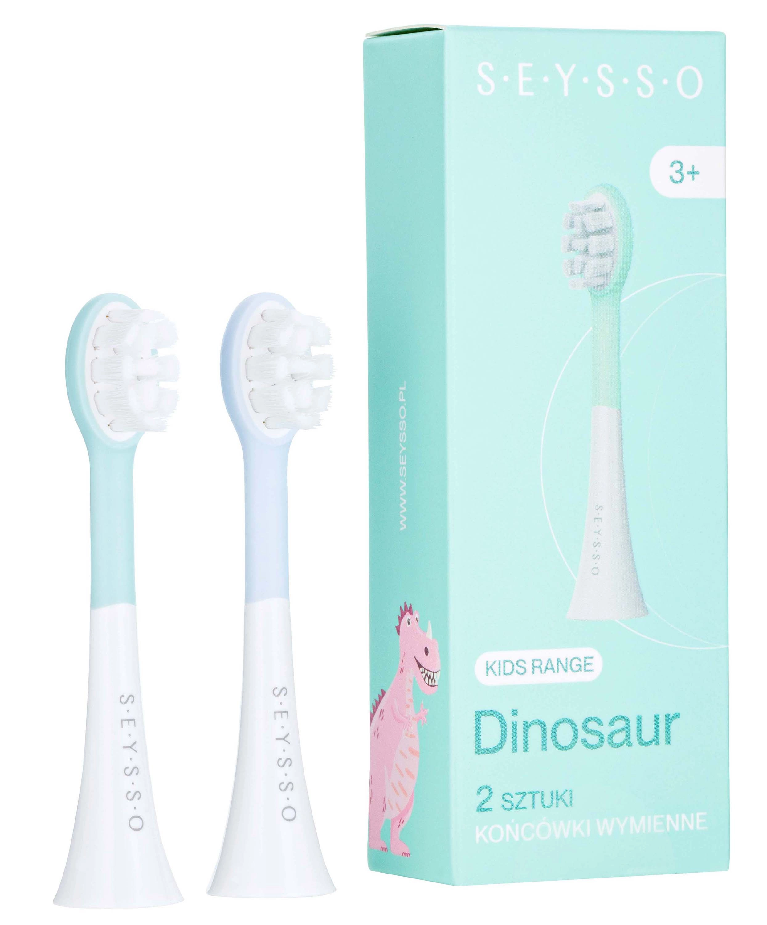 Końcówka do szczoteczki dla dzieci SEYSSO Kids Dinosaur