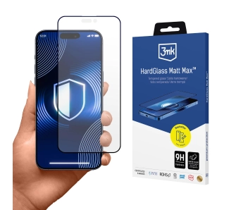 Szkło hartowane 3mk HardGlass Matt Max do iPhone 17 Pro