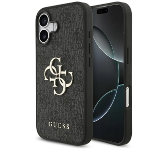 Etui Guess 4G Big Logo do iPhone 17 Czarny