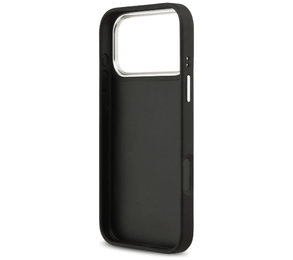 Guess Grained Big 4G Classic Logo do iPhone 17 Pro Max czarny