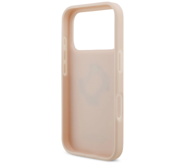 Guess Grained Big 4G & Classic Logo do iPhone 17 Pro różowy