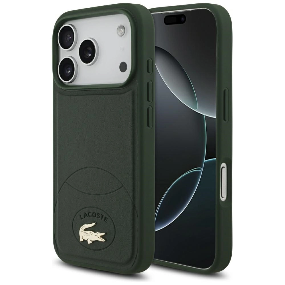 Etui Lacoste Bliss MagSafe do iPhone 17 Pro Zielony