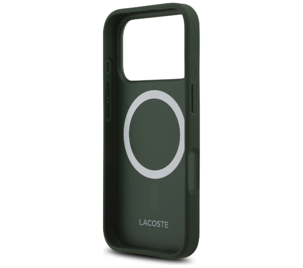 Lacoste Bliss MagSafe do iPhone 17 Pro Zielony