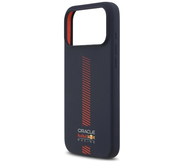 Red Bull Racing Silicone Powerbar MagSafe do iPhone 17 Pro Max Granatowy