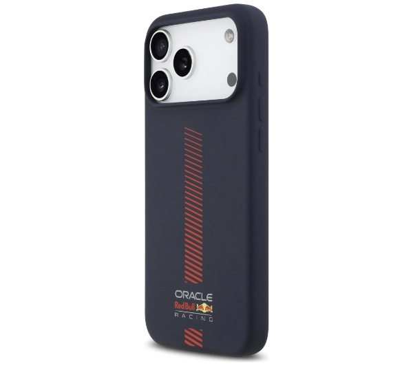 Red Bull Racing Silicone Powerbar MagSafe do iPhone 17 Pro Max Granatowy