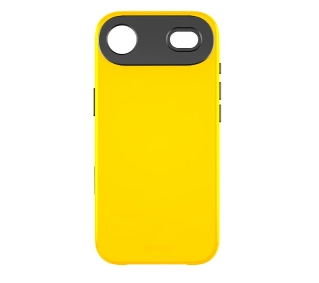 Yaxo Leather Gear Slim Case MagSafe do iPhone Air Żółty