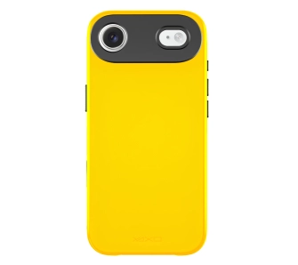 Etui Yaxo Leather Gear Slim Case MagSafe do iPhone Air Żółty