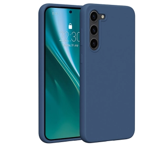 Etui Etteri Silicone Case Galaxy S23 Plus Niebieski