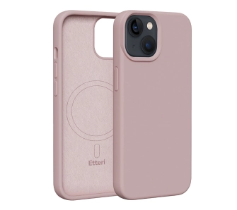 Etui Etteri Silicone Case do iPhone 13 Różowy