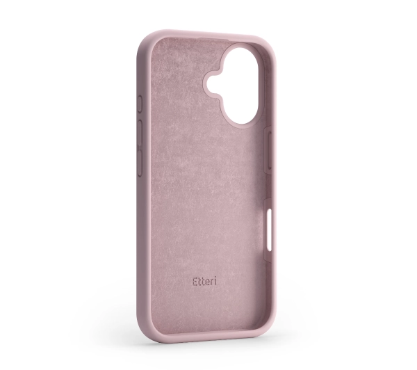 Etteri Silicone Case do iPhone 16 Plus Różowy