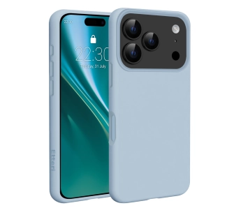 Etui Etteri Silicone Mag do iPhone 17 Pro Max / 18 Pro Max Jasnoniebieski