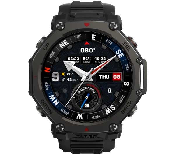 Amazfit T-Rex 3 Pro Funkcje AI Czarny - ⚡ BESTSELLERY ⚡ - Kup na Raty - RRSO 0%