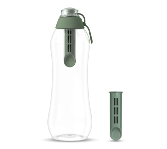 Butelka filtrująca Dafi Soft 0,7l 2 wkłady Zielony