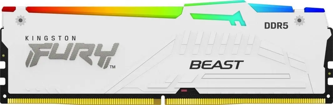 Kingston DDR5 5600 32GBx2 計64GB CL36 RGB Pamięć RAM Kingston FURY Beast RGB DDR5 64GB (2 x 32GB) 5600