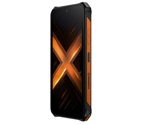HAMMER Energy X2 4G 6/128GB 6.1" 60Hz 50Mpix  Czarno-pomarańczowy - Kup na Raty - RRSO 0%