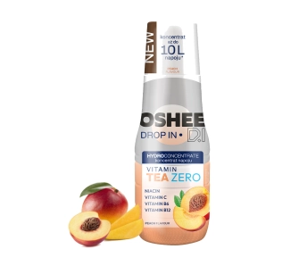 Syrop OSHEE Drop In Ice Tea Zero Witaminy Brzoskwinia