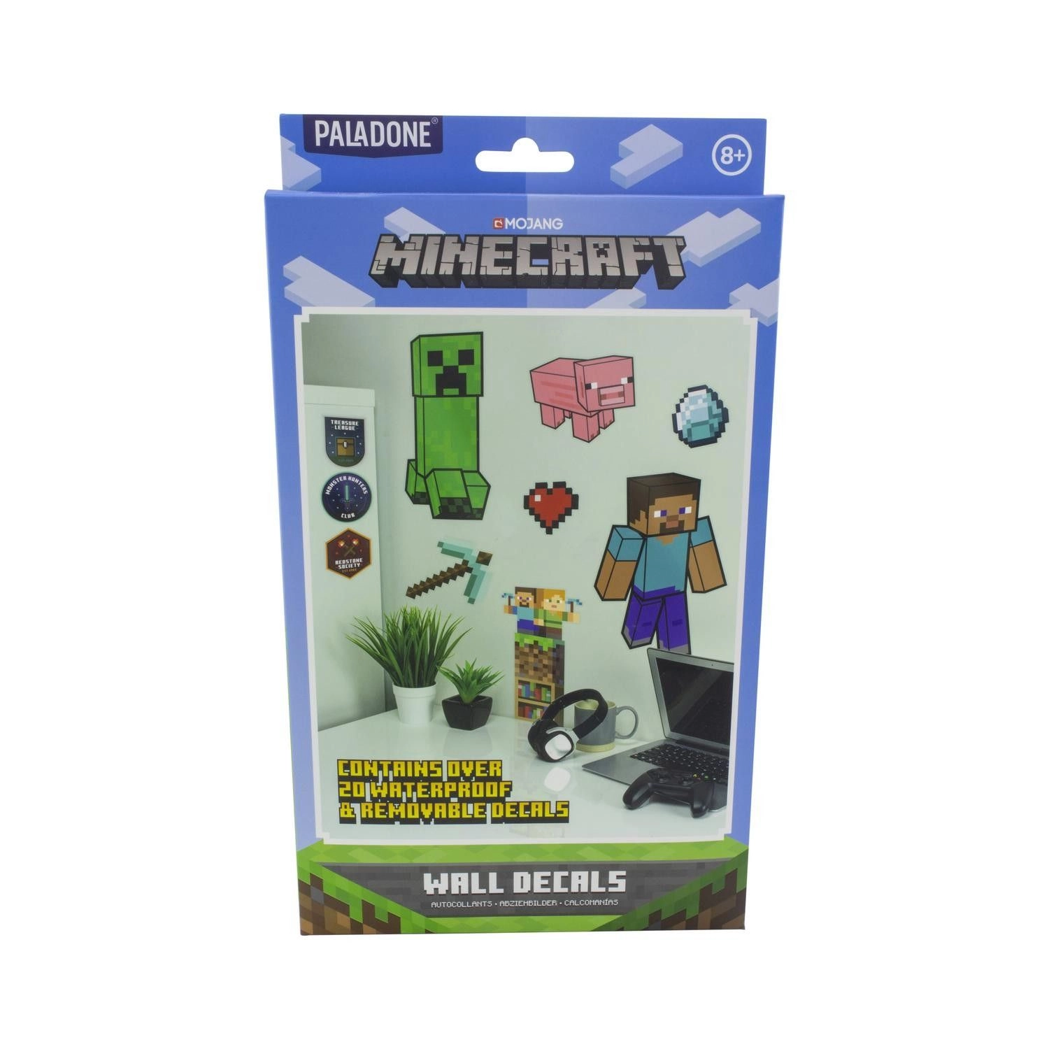 Naklejki Paladone Minecraft Wall Decals