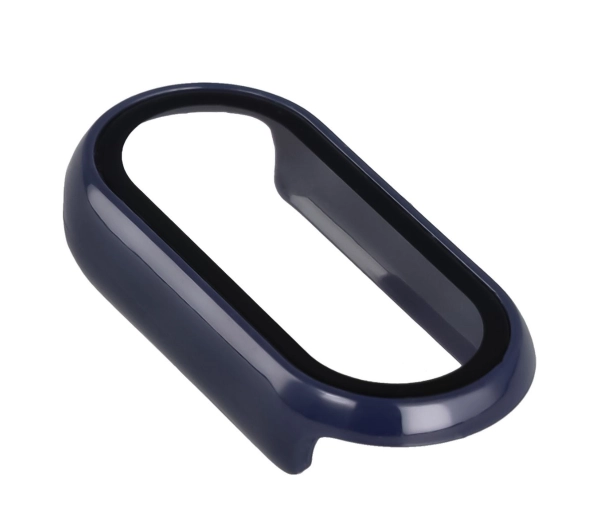 Bizon ze szkłem do Xiaomi Smart Band 10 niebieski