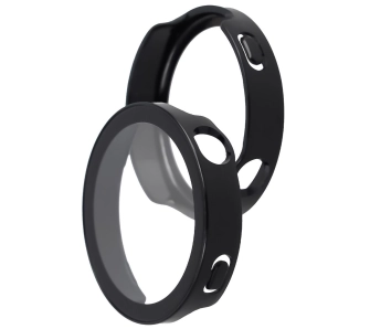 Nakładka na tarczę Bizon ze szkłem do Huawei Watch GT6 41 mm czarny
